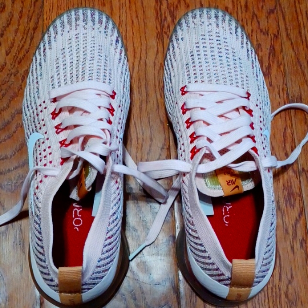 A Nike Vapormax shoes.